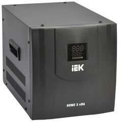 Стабилизатор напряжения HOME СНР 1/220 3кВА переносной IEK IVS20-1-03000 • Купить по низкой цене в интернет-магазине СМЭК