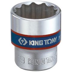 KING TONY Головка торцевая стандартная двенадцатигранная 3/8", 10 мм • Купить по низкой цене в интернет-магазине СМЭК