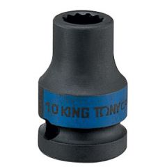 KING TONY Головка торцевая ударная двенадцатигранная 1/2", 17 мм • Купить по низкой цене в интернет-магазине СМЭК