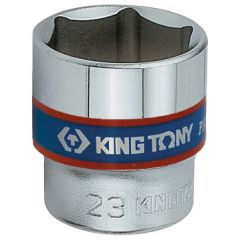KING TONY Головка торцевая стандартная шестигранная 3/8", 20 мм • Купить по низкой цене в интернет-магазине СМЭК
