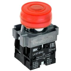 Кнопка LA167-BP45 d22мм 1з+1р красн. IEK BBT20-BP45-3-22-67-K04 • Купить по низкой цене в интернет-магазине СМЭК
