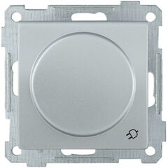 Розетка 1-м СП Bolero РС16-1-0-Б 16А IP20 с заземл. защ. шторки с крышкой механизм серебр. IEK ERB16 • Купить по низкой цене в интернет-магазине СМЭК
