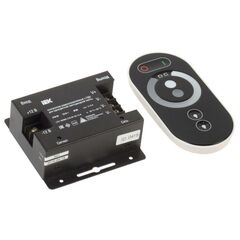 Контроллер с ПДУ радио MONO PRO 5050 3 канала 12В 6А 216Вт черн. IEK LSC1-MONO-216-RF-20-12-B • Купить по низкой цене в интернет-магазине СМЭК