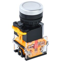 Кнопка D8-11 d22мм 1з+1р бел. IEK BBT30-11-3-22-K01 • Купить по низкой цене в интернет-магазине СМЭК
