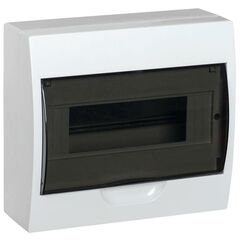 Корпус ЩРН-Пк-10 Krepta 3 IP41 навесной пластик. бел. IEK MKP12-N-04-10-41 • Купить по низкой цене в интернет-магазине СМЭК