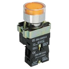 Кнопка LAY5-BW3561 c подсв. желт. 1з IEK BBT50-BW-K05 • Купить по низкой цене в интернет-магазине СМЭК