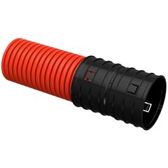 Труба гофрированная двустенная ПНД гибкая d125мм красн. (уп.50м) IEK CTG12-125-K04-050-R • Купить по низкой цене в интернет-магазине СМЭК