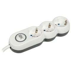 Удлинитель 3х5м с заземл. 16А IP20 Uno У03В 2P+PE 250В 3х1.5 IEK WYP53-16-03-05-ZK • Купить по низкой цене в интернет-магазине СМЭК