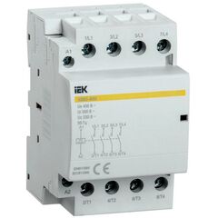 Контактор модульный КМ63-40М AC/DC IEK MKK21-63-40 • Купить по низкой цене в интернет-магазине СМЭК