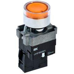 Кнопка LA167-BW3571 d22мм RC 1з с подсвет. желт. IEK BBT20-BW3571-1-12-67-K05 • Купить по низкой цене в интернет-магазине СМЭК