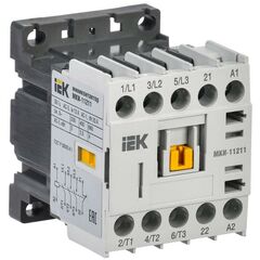 Миниконтактор МКИ-11211 12А 400В/АС3 1Н3 IEK KMM11-012-400-01 • Купить по низкой цене в интернет-магазине СМЭК