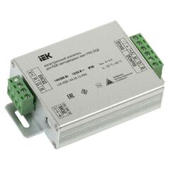 Усилитель магистральный PRO 5050 RGB 3 канала 12В 4А 144Вт IEK LSA-RGB-144-20-12-PRO • Купить по низкой цене в интернет-магазине СМЭК