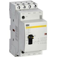 Контактор модульный КМ20-40МР AC с ручным управ. KARAT IEK MKK12-20-40 • Купить по низкой цене в интернет-магазине СМЭК