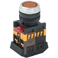 Кнопка ABLFS-22 желт. 1з+1р IEK BBT30-ABLFS-K05 • Купить по низкой цене в интернет-магазине СМЭК