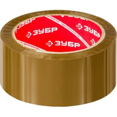 Упаковочная клейкая лента ЗУБР 48 мм 60 м 50 мкм коричневая 12033-50 • Купить по низкой цене в интернет-магазине СМЭК