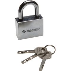 Навесной замок ЗУБР 50 мм закаленная дужка стальной корпус 3710-50 • Купить по низкой цене в интернет-магазине СМЭК