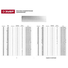 Соединительная пластина ЗУБР ПС-2.0 200х1200 х 2 мм 5шт. 310255-200-1200 • Купить по низкой цене в интернет-магазине СМЭК