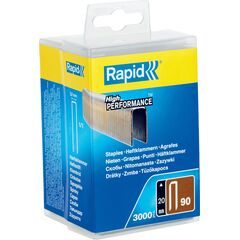 Закаленные супертвердые гвозди RAPID узкие тип 90 20 мм 3000 шт. 5000123 • Купить по низкой цене в интернет-магазине СМЭК