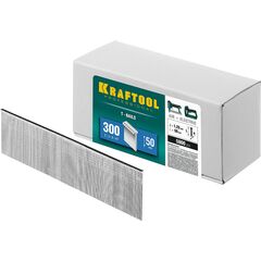 Гвозди для нейлера KRAFTOOL тип 300 50 мм 5000 шт. 31785-50 • Купить по низкой цене в интернет-магазине СМЭК