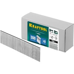 Гвозди для нейлера KRAFTOOL тип 300 40 мм 5000 шт. 31785-40 • Купить по низкой цене в интернет-магазине СМЭК