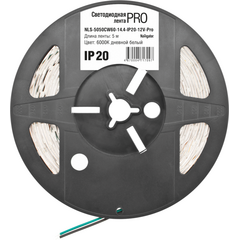 Лента светодиодная NLS-5050CW60-14.4-IP20-12V-Pro R5 14.4Вт/м (уп.5м) Navigator 71709 • Купить по низкой цене в интернет-магазине СМЭК