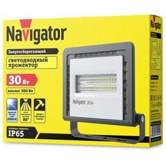 Прожектор светодиодный NFL-01-30-4K-LED 30Вт 4000К IP65 2400лм черн. Navigator 14143 • Купить по низкой цене в интернет-магазине СМЭК