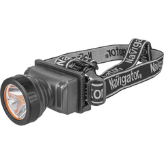 Фонарь аккумуляторный налобный NPT-H10-ACCU 1LED 2Вт 2 режима аккум. 3.7В 1.8А.ч NAVIGATOR 61284 • Купить по низкой цене в интернет-магазине СМЭК