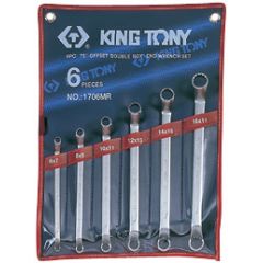 KING TONY Набор накидных ключей, 6-17 мм, 6 предметов • Купить по низкой цене в интернет-магазине СМЭК