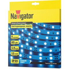 Лента светодиодная NLS-3528B60-4.8-IP20-12V R5 (уп.5м) Navigator 80295 • Купить по низкой цене в интернет-магазине СМЭК