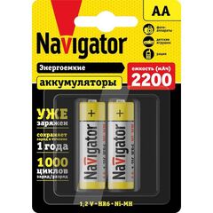 Аккумулятор NHR-2200-HR6-RTU-BP2 (блист.2шт) Navigator 94785 • Купить по низкой цене в интернет-магазине СМЭК