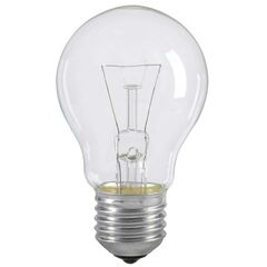 Лампа накаливания A55 60Вт E27 220-230В прозр. IEK LN-A55-60-E27-CL • Купить по низкой цене в интернет-магазине СМЭК