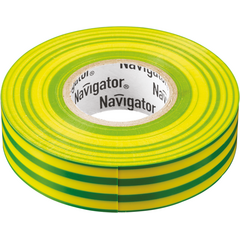 Изолента NIT-B15-10/YG же./зел. Navigator 71234 • Купить по низкой цене в интернет-магазине СМЭК