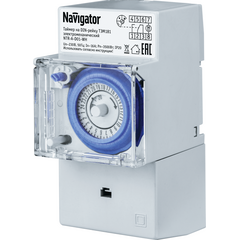 Таймер NTR-A-D01-GR на DIN-рейку электромех. Navigator 61560 • Купить по низкой цене в интернет-магазине СМЭК