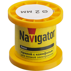 Припой NEM-Pos02-61K-2-K50 (ПОС-61; катушка; 2мм; 50 г) Navigator 93078 • Купить по низкой цене в интернет-магазине СМЭК