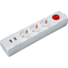 Удлинитель 3х1.8м с заземл. 16А IP20 NPE-USB01-03-180-ESC-3х1 2хUSB 2.1А 3х1 с выкл. Navigator 61455 • Купить по низкой цене в интернет-магазине СМЭК