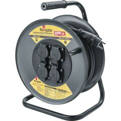 Удлинитель на катушке 4х50м с заземл. 16А IP44 КГ 3х1.5 NPE-RM-04-50-E-IP44-3x1.5 Navigator 93896 • Купить по низкой цене в интернет-магазине СМЭК