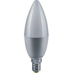 Лампа светодиодная Smart Home NLL-C37-7-230-RGBWWW-E14-WIFI матовая E14 176-264В NAVIGATOR 82 • Купить по низкой цене в интернет-магазине СМЭК