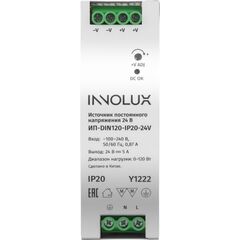 Драйвер для светодиодной ленты ИП-DIN120-IP20-24V INNOLUX 97441 • Купить по низкой цене в интернет-магазине СМЭК