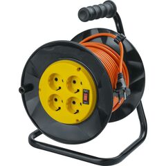 Удлинитель на катушке 4х50м с заземл. NPE-R-04-50-E-3х1.5 NAVIGATOR 93913 • Купить по низкой цене в интернет-магазине СМЭК