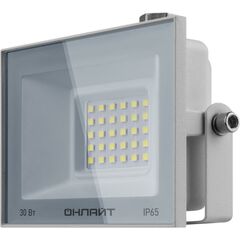Прожектор светодиодный OFL-30-6K-WH-IP65-LED 30Вт 6000К IP65 2400лм бел. ОНЛАЙТ 90135 • Купить по низкой цене в интернет-магазине СМЭК