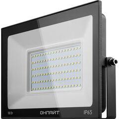 Прожектор светодиодный OFL-100-4K-BL-IP65-LED 100Вт 4000К IP65 8000лм черн. ОНЛАЙТ 61947 • Купить по низкой цене в интернет-магазине СМЭК