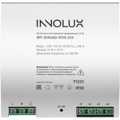 Драйвер для светодиодной ленты ИП-DIN480-IP20-24V INNOLUX 97444 • Купить по низкой цене в интернет-магазине СМЭК