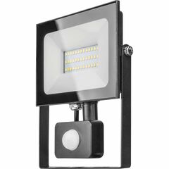 Прожектор светодиодный OFL-02-50-4K-BL-IP65-LED-SNRA 50Вт 4000К IP65 4000лм с датчиком движен • Купить по низкой цене в интернет-магазине СМЭК