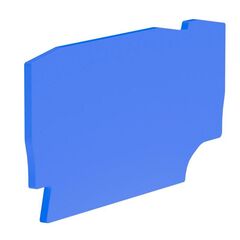 Крышка для клеммы 3 точки подключения на 2.5кв.мм. син. (уп.25шт) DKC ZEFC211BL • Купить по низкой цене в интернет-магазине СМЭК