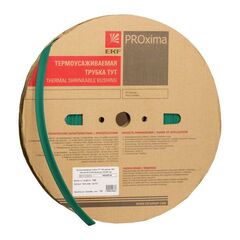 Трубка термоусадочная ТУТ нг 12/6 зел. (уп.100м) EKF tut-12-j • Купить по низкой цене в интернет-магазине СМЭК