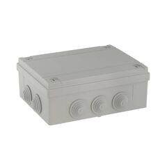 Коробка распределительная ОП 240х190х90мм IP55 10 каб. ввод DKC 54200 • Купить по низкой цене в интернет-магазине СМЭК