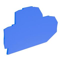 Крышка для двухуровневой клеммы на 2.5кв.мм. син. (уп.25шт) DKC ZEFDS201BL • Купить по низкой цене в интернет-магазине СМЭК