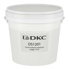 Герметик огнезащитный (ведро 10кг) DKC DS1201 • Купить по низкой цене в интернет-магазине СМЭК