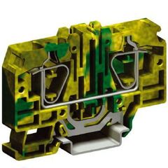 Клемма пруж. HTE.16 16кв.мм для заземл. желт./зел. DKC ZHT340 • Купить по низкой цене в интернет-магазине СМЭК