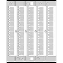 Табличка маркировочная CNU/8/030 100/ чистая (уп.100шт) DKC ZNU008-RET • Купить по низкой цене в интернет-магазине СМЭК